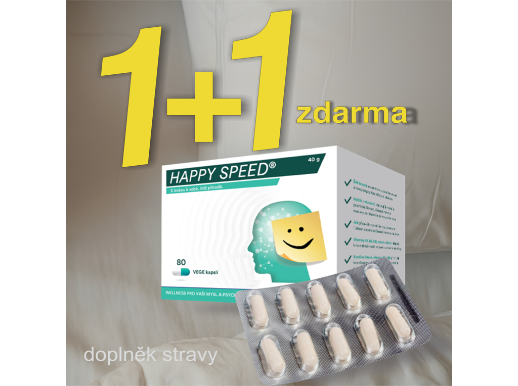 HAPPY SPEED® 80 vege kapslí