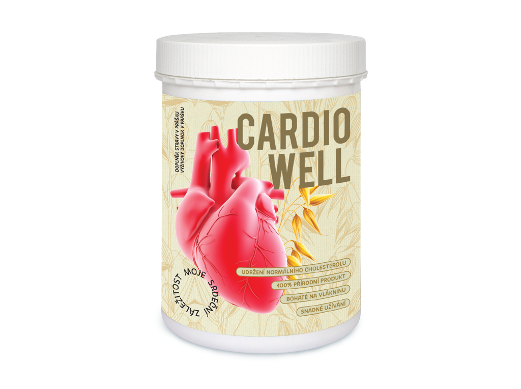 Cardio Well 300g+50g zdarma