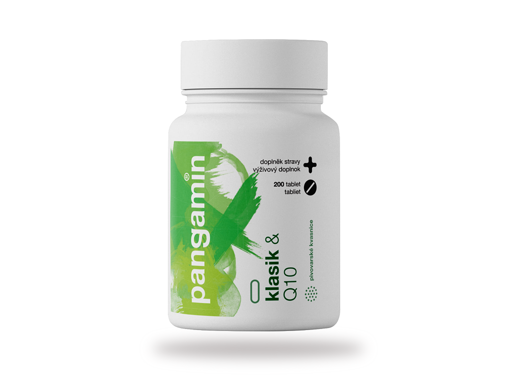 Pangamin® klasik&amp;Q10 tbl.200